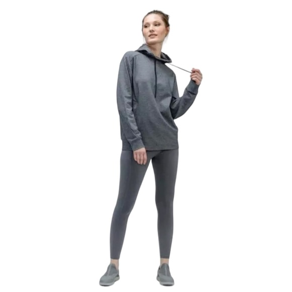 Ministry Of Supply Unisex XXXS Fusion Terry For All Hoodie Gray 4 Way Stretch - Picture 6 of 12